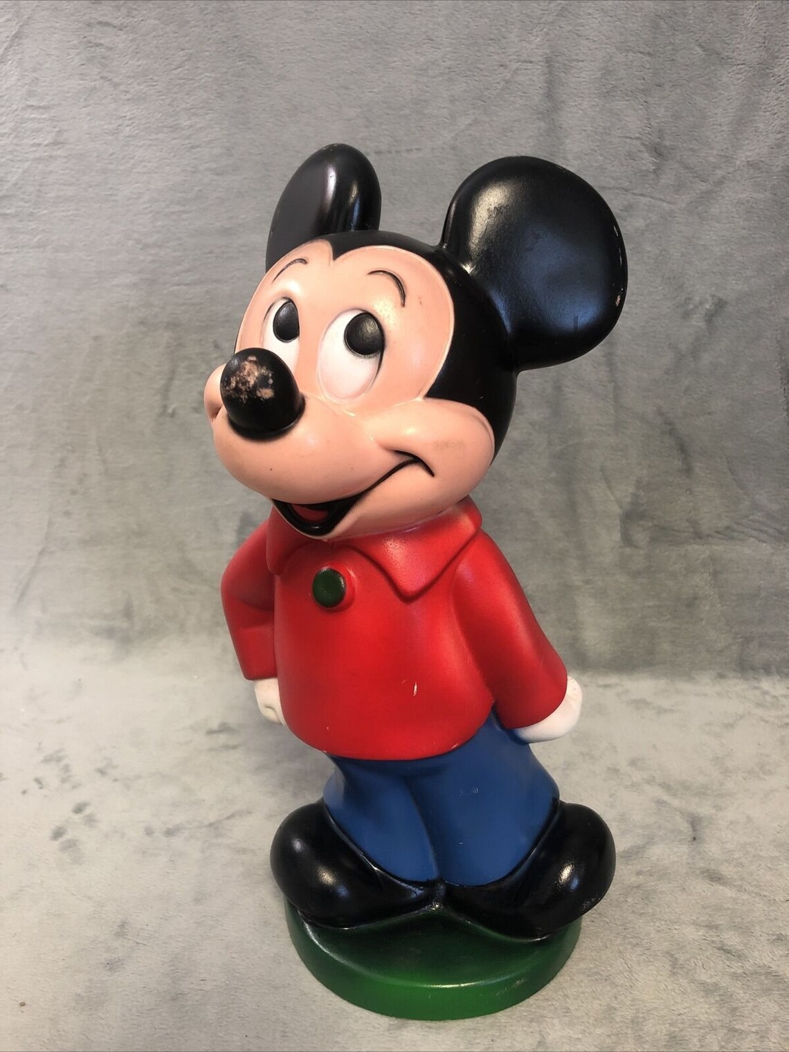 mickey mouse plush piggy bank