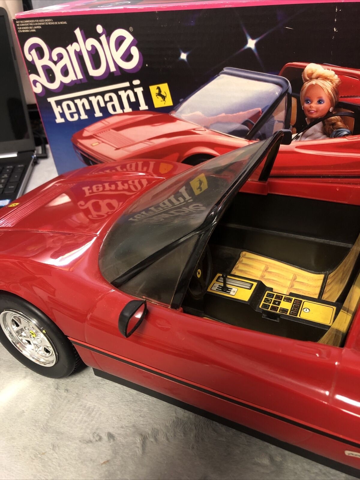 Buy Barbie Red Ferrari Car Vintage 1986 MATTEL WITH BOX Good Used Condition Online in India Etsy
