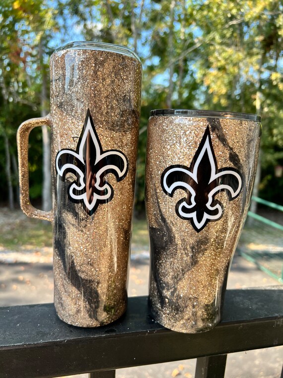New Orleans Saints Tumbler Etsy