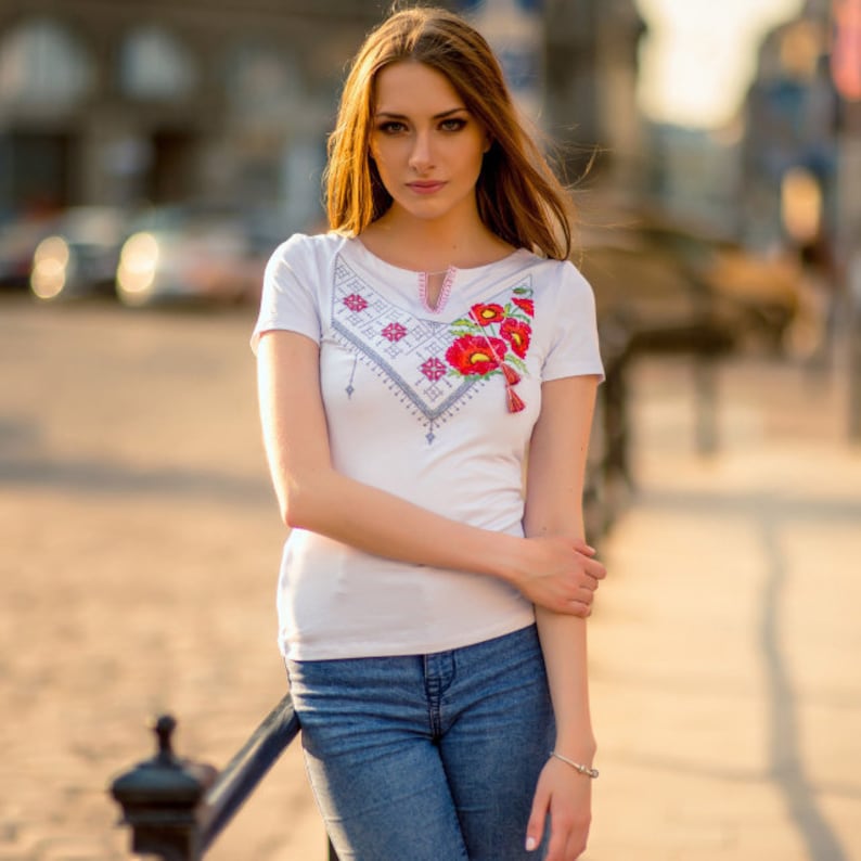 S,XL Handmade tee short sleeve Women/'s embroidery vyshyvanka cotton Vintage clothing Women/'s Clothing vyshyvanka T Ukrainian vintage