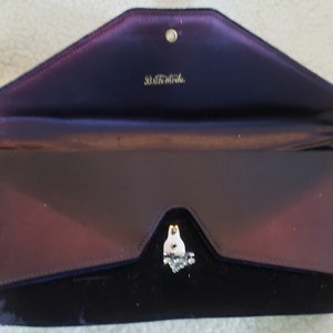 1950s Britemode Velvet Clutch Bag