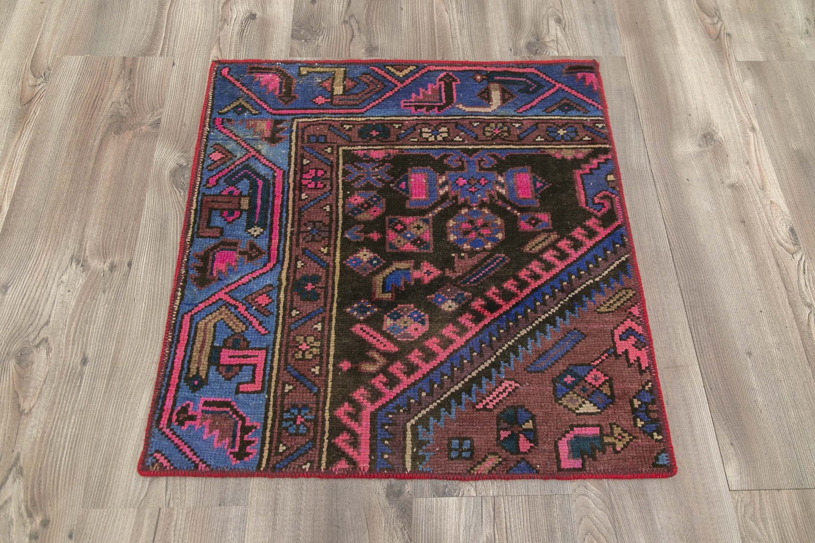 2.1 X 2.1 Ft 66 X 66 Cm Small Square Rug Square Rug Etsy UK