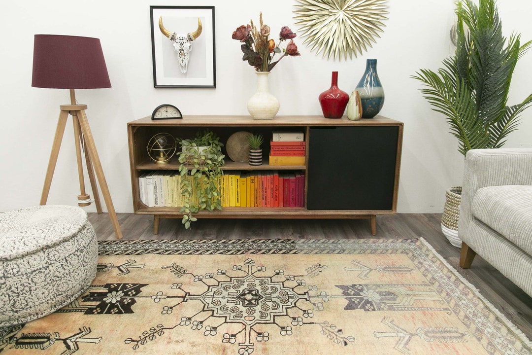 6.8 X 4.1 Ft 210 X 125 Cm Pastel Colors Rug, Turkish Rug, Bohemian Rug ...