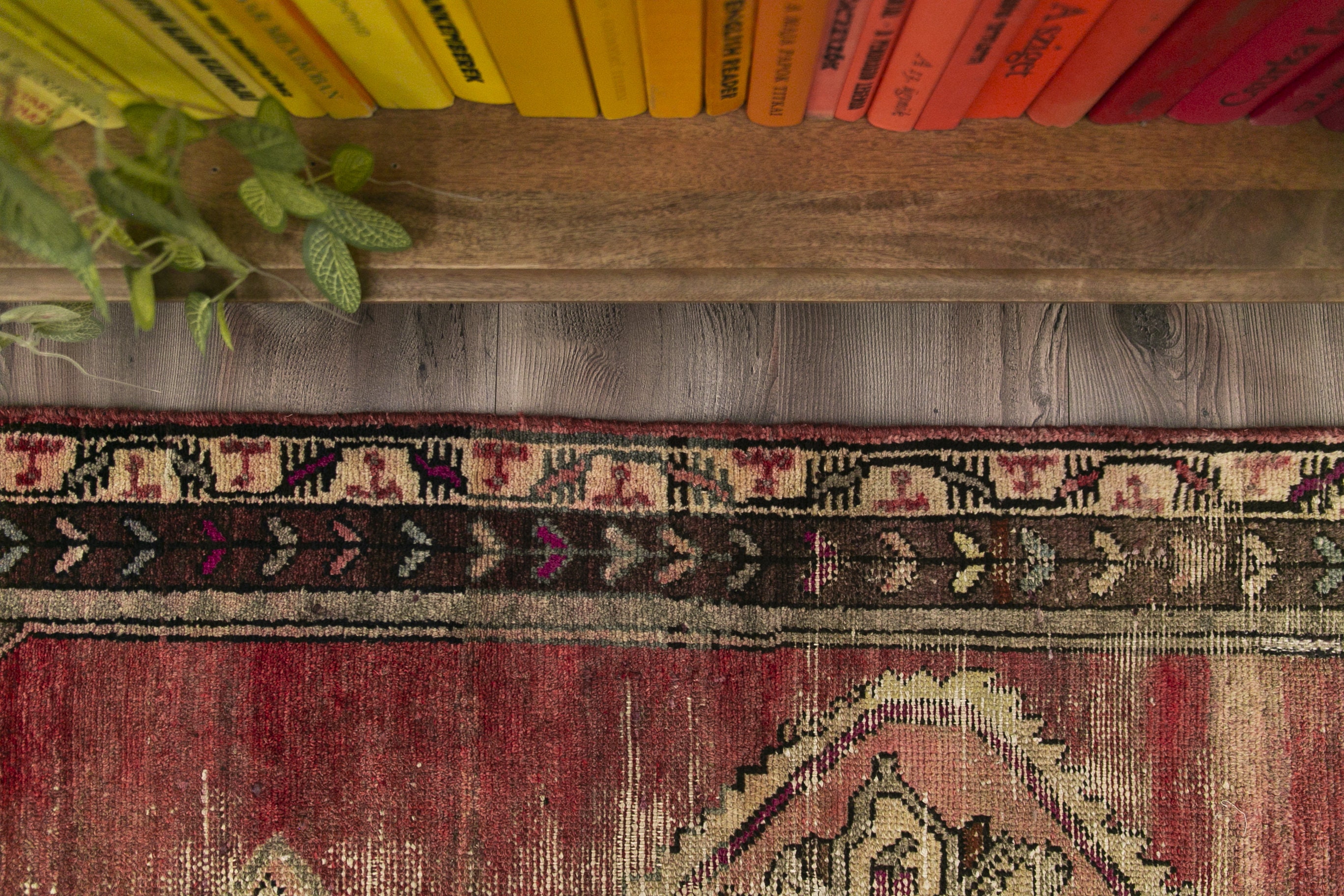 6.2 x 2.9 ft 192 x 91 cm Oushak Rug Vintage Turkish Rug Etsy