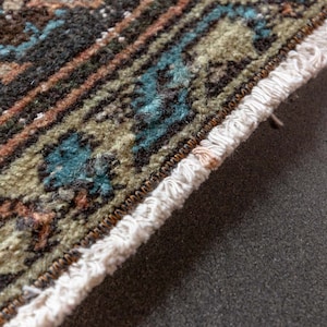 12 x 2.8 ft 366 x 88 cm Pastel Colors Rug, Bohemian Rug, Hallway Rug, Wool Rug, Corridor Rug, Kitchen Carpet, Anatolian Rug, Oushak Rug image 8