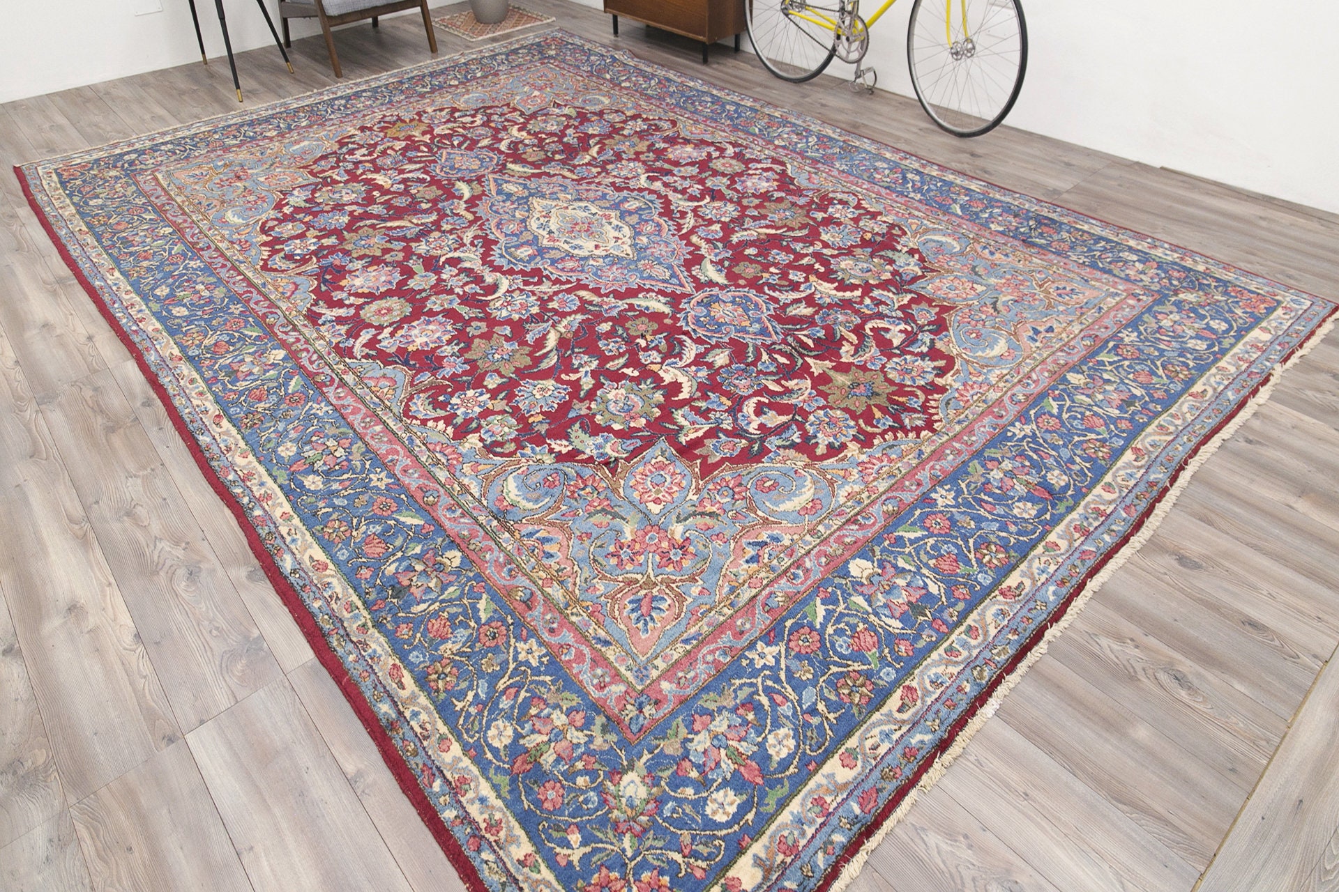 VINTAGE* Grand tapis beni ouarain (2M30 sur 1M90)