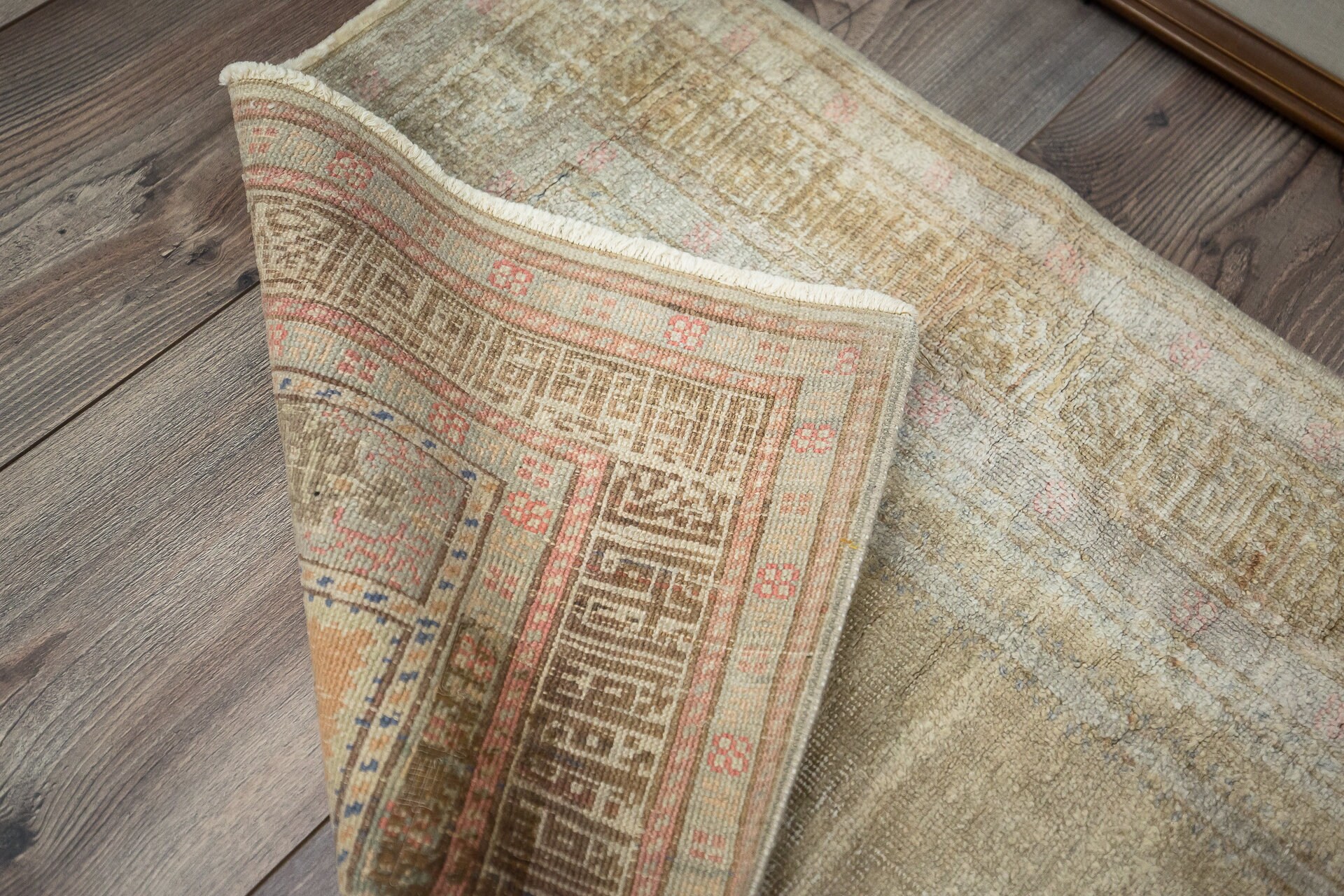 3.2 X 1.9 Ft 98 X 58 Cm Silk Rug Bedside Rug Rug Mat Etsy