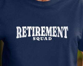 T-shirt voor gepensioneerden, grappig cadeau voor nieuwe gepensioneerden, Comfort Colors T-shirt, T-shirt voor een gepensioneerdengroep