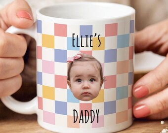 Funny Dad Mug Gift for Father’s Day | Cute Coffee Mug for Dad from Daughter or Son | Funny Birthday Gift for Dad | Baby Face Dad Cup