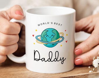 World's Best Daddy Coffee Mug | Mug for Daddy | Father's Day Mug Gift for Daddy | Personalised Mug Gift | Good Morning Daddy Mug