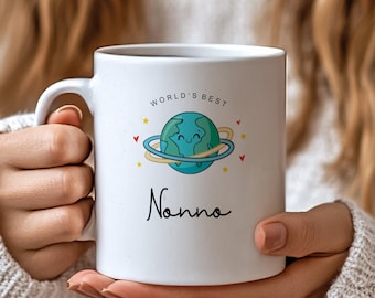World's Best Nonna Coffee Mug | Mug for Nonna | Father's Day Mug Gift for Nonna | Personalised Mug Gift | Good Morning Nonna Mug