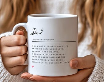 Personalised Dad Definition Father's day Mug Gift, Gift for Dad for Father's Day, Gift from kids, Keep Sake Father's Day gift