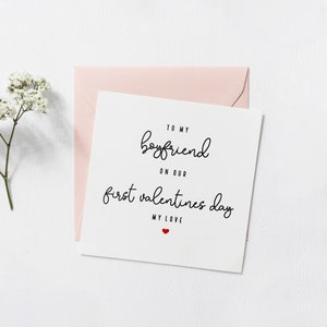 Personalised Funny Valentines Day Card, Cute Girlfriend love card,  Love of Your Life Valentines Day Card for Boyfriend or Girlfriend