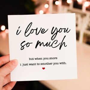 Personalised i love you Birthday, Birthday Card For Him, Card for romantic birthday, Simple romantic Card