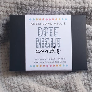 52 Datumskarten ein Jahr voller romantischer Datum-Ideen, Geschenk für Sie, Geschenk für Ihn, Jahrestag einzigartige Geschenke, Verabredungsgeschenk, Paare Geschenk, Geschenk für Mutter