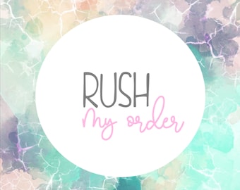 Rush my Card order as priority shipping
