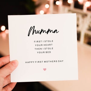 Personalised Special Mumma Day Card, Mothers day Card For Mom, Fully Personalised Amazing Mothers Gift, Mum wish card