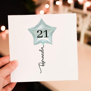 Son 21st Birthday Card, 21st Birthday Card For Boyfriend, Nephew 21st Birthday Card, Milestone Birthday Card For Grandson, Godson