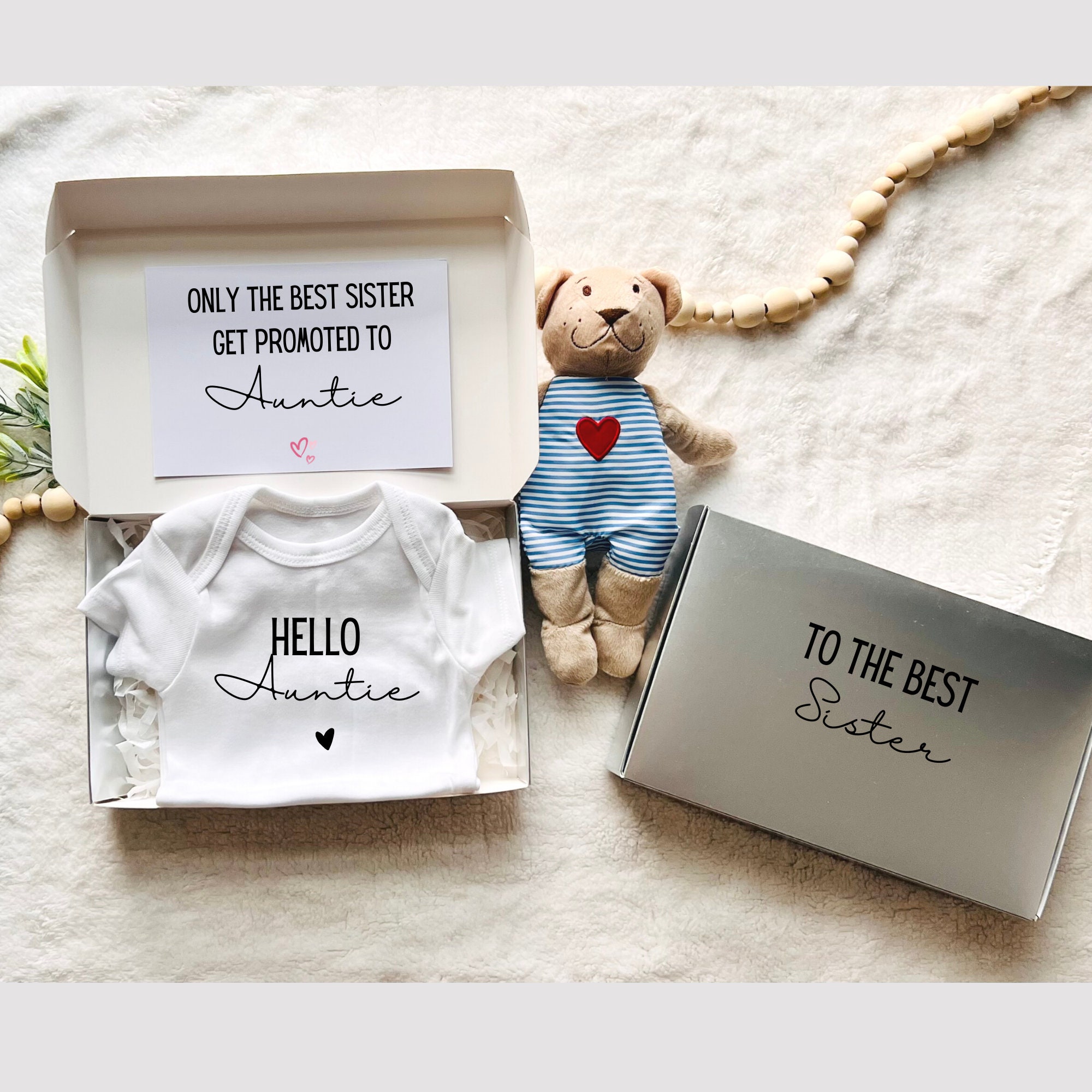 Débardeur "Crazy Sisters Make The Best Aunts" - Annonce Grossesse - Cadeau Tante Mignon
