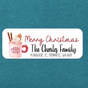 Christmas Gift Stickers Christmas Labels Holiday Gift Tags  Personalized Christmas Stickers Round Gift Tags Custom , christmas wreath labels