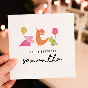 Personalised happy 1st birthday card, animal 1st birthday card, boy birthday card, safari birthday card, cute safari greeting card