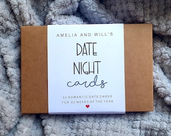 52 tarjetas para citas: un año de ideas para citas románticas, regalo para ella, regalo para él, regalos únicos de aniversario, regalo para una cita, juego para parejas, regalo para mamá.