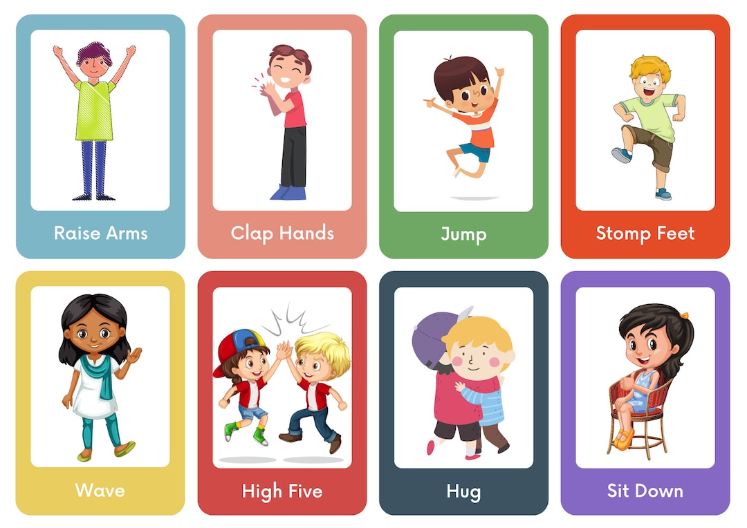 Action Items Tacting Flashcards, VB MAPP Flashcards, Digital Download