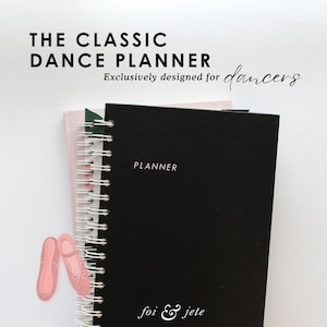 Der KLASSIKER Tanz Planer - Undatierter Jahresplaner - Tanz Workout Tracker - Ballett Notizbuch - Tanz Notizbuch - Größe A5