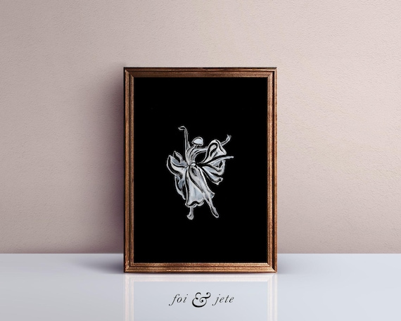 Ballet Art Print | Elegant Dance Studio Decor (Digital Download)