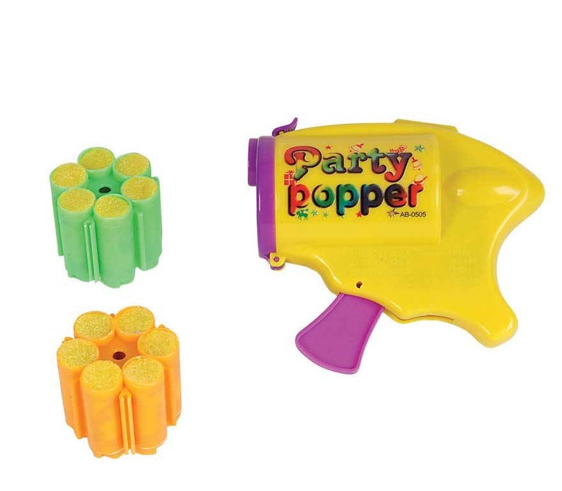 Confetti Shooter Party Popper Paper Confetti Blaster Etsy