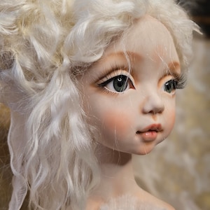 Collectible interior doll is completely handmade  Ukraine artist O. Goretska