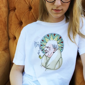 J.R.R. Tolkien Hand Drawn T-Shirt
