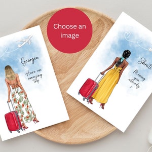 Going Traveling Card / Gute Reise! / Gap Jahr / Abenteuer / Gap Jahr / 5 "x 7" Karte / Personalisierte Best Wishes Karte