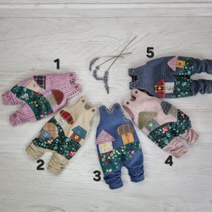 Blythe overalls home application Jumpsuit for blythe doll pullip obitsu licca landoudou Blythe clothes Custom blythe Blythe outfit