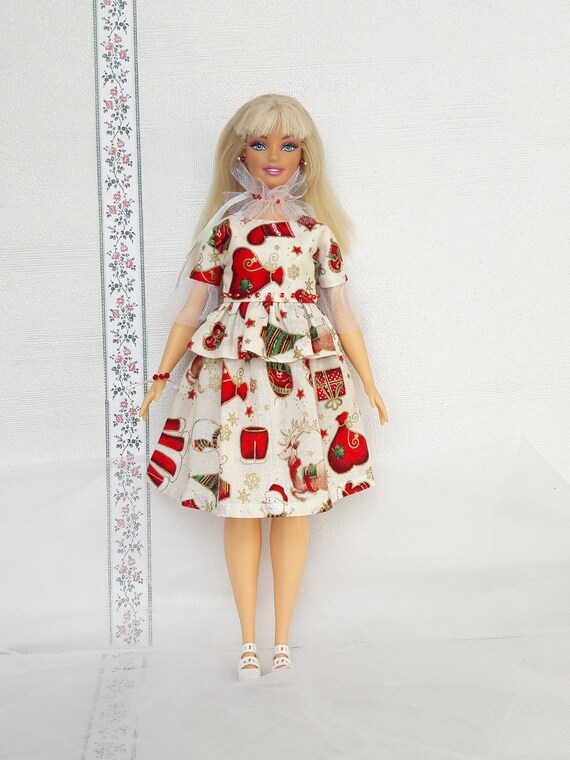 barbie christmas clothes