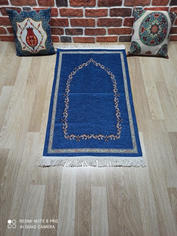 Luxury Woven Prayer Prayer Rug Janamazmuslim Wedding Gift Etsy