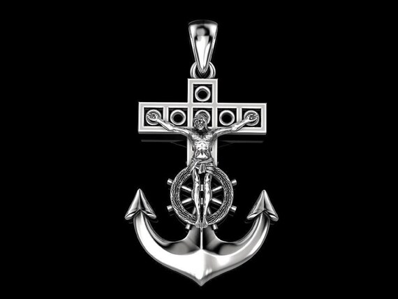 Jesus anchor pendant discount