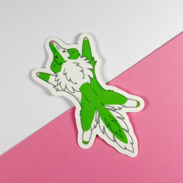 Lotus Rug Sticker | Furry Sticker