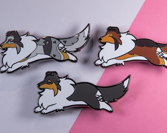 Sheltie Enamel Pin | Collie Pin