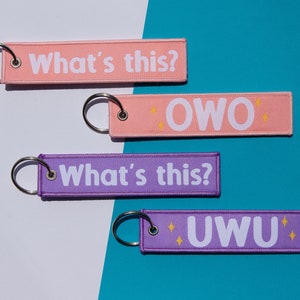 OWO UWU Hang Tag | Furry OWO was ist das denn? Flug Anhänger