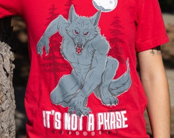 Not A Phase Tee | Werewolf Furry T-Shirt
