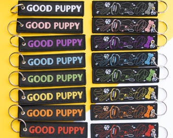 Good Puppy Hang Tag | Furry Pup Play Flight Tag