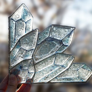 Glaskristall-Ecke, Kristallcluster, Fensterdekoration, Schmelzglas, Kunstglas, Geschenk