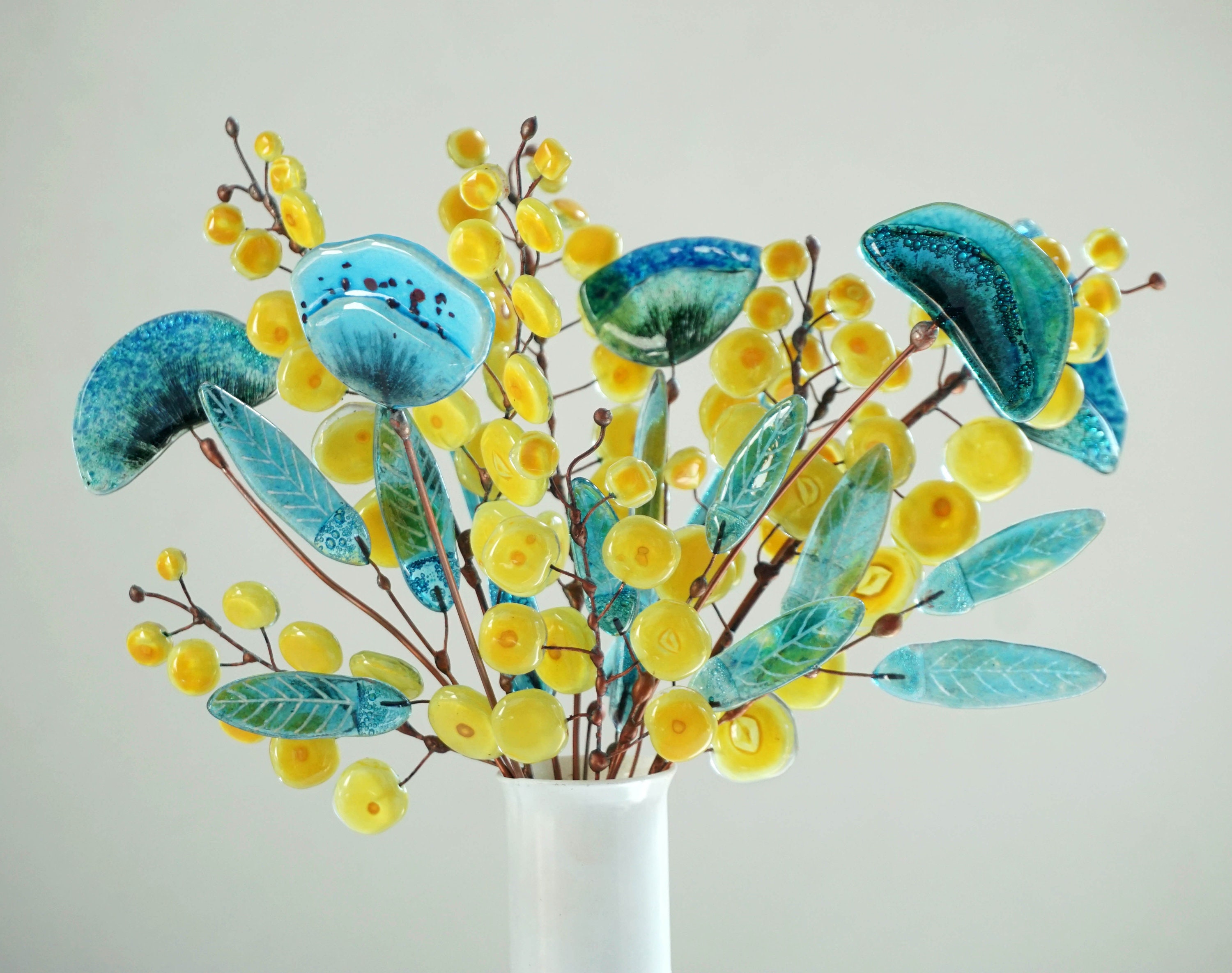 Mimosa Stained Glass - Etsy