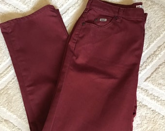 Lee Russet Colored 5 Pocket Denim Jeans