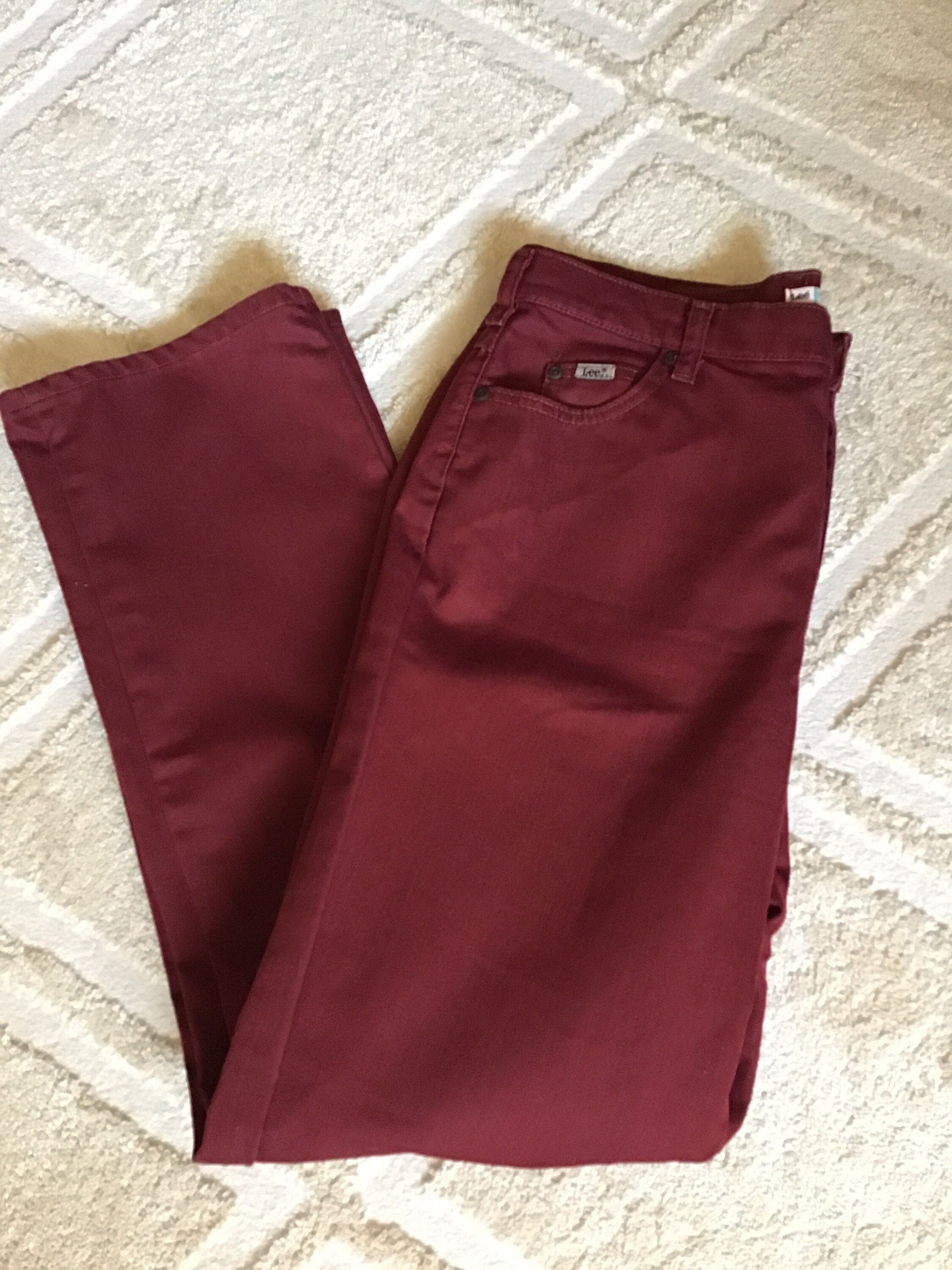 Lee Russet Colored 5 Pocket Denim Jeans - Etsy UK