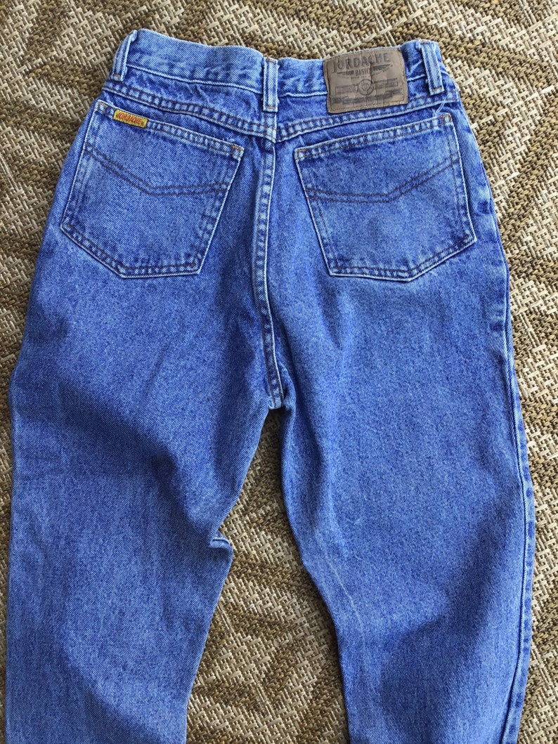 Retro Vintage Jordache High Waisted Denim Jeans 80s Mom - Etsy