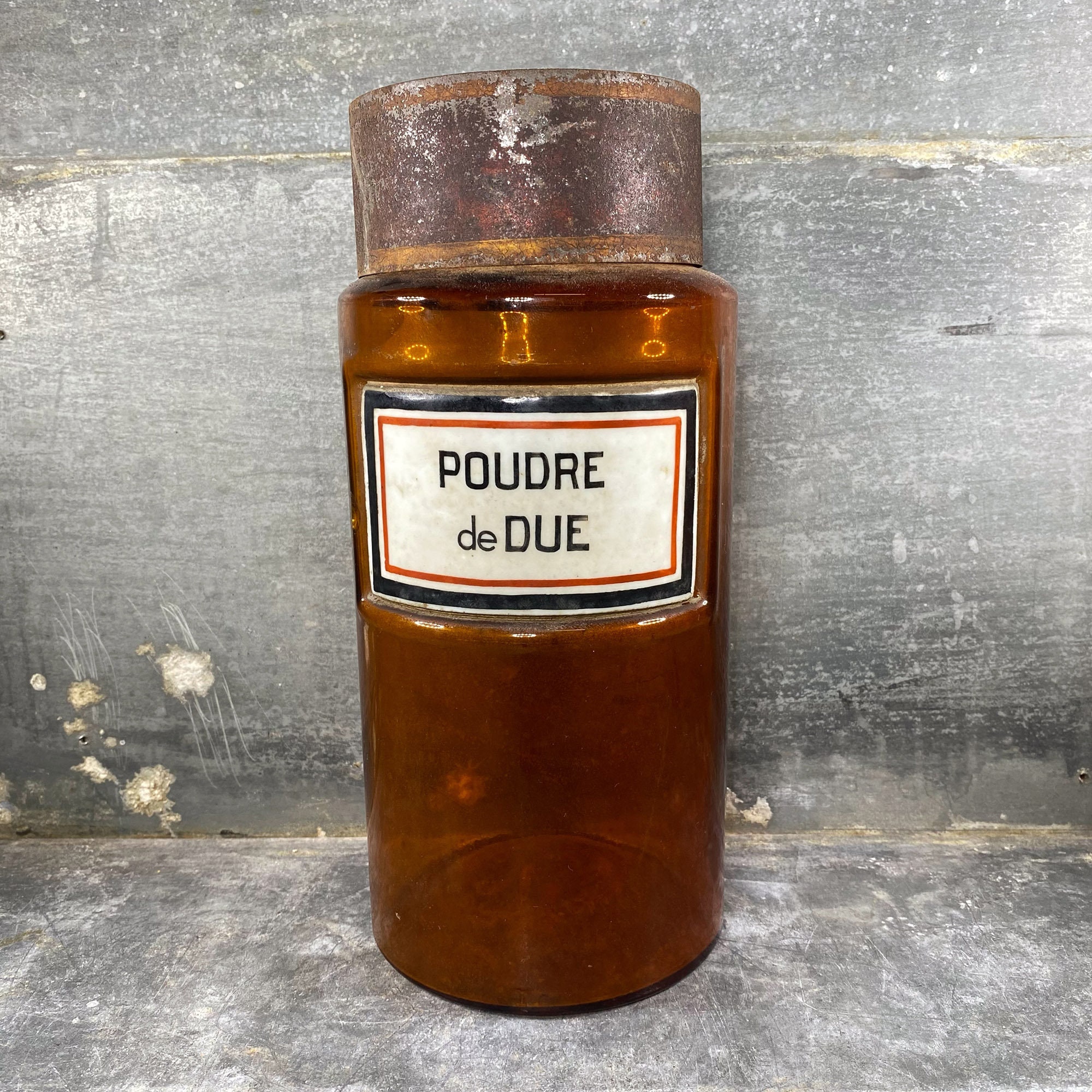 Pot d'apothicaire - Poudre de Due