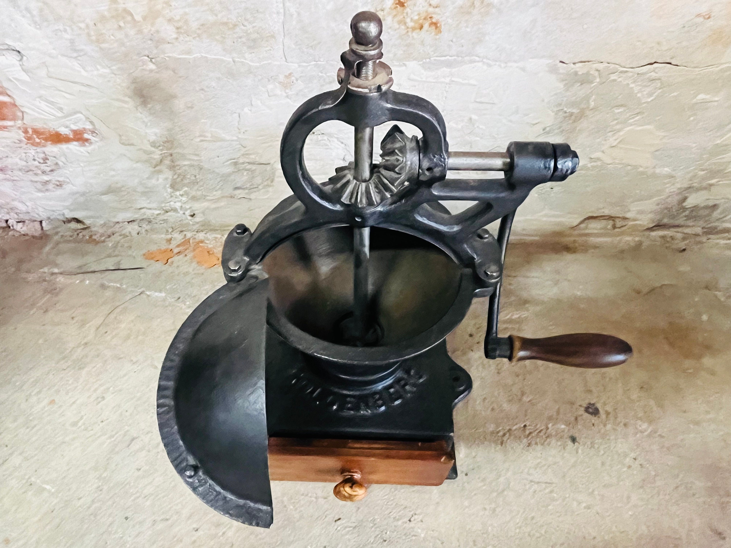 Vintage, Former Large Counter Coffee Grinder Goldenberg N 2 Etsy UK