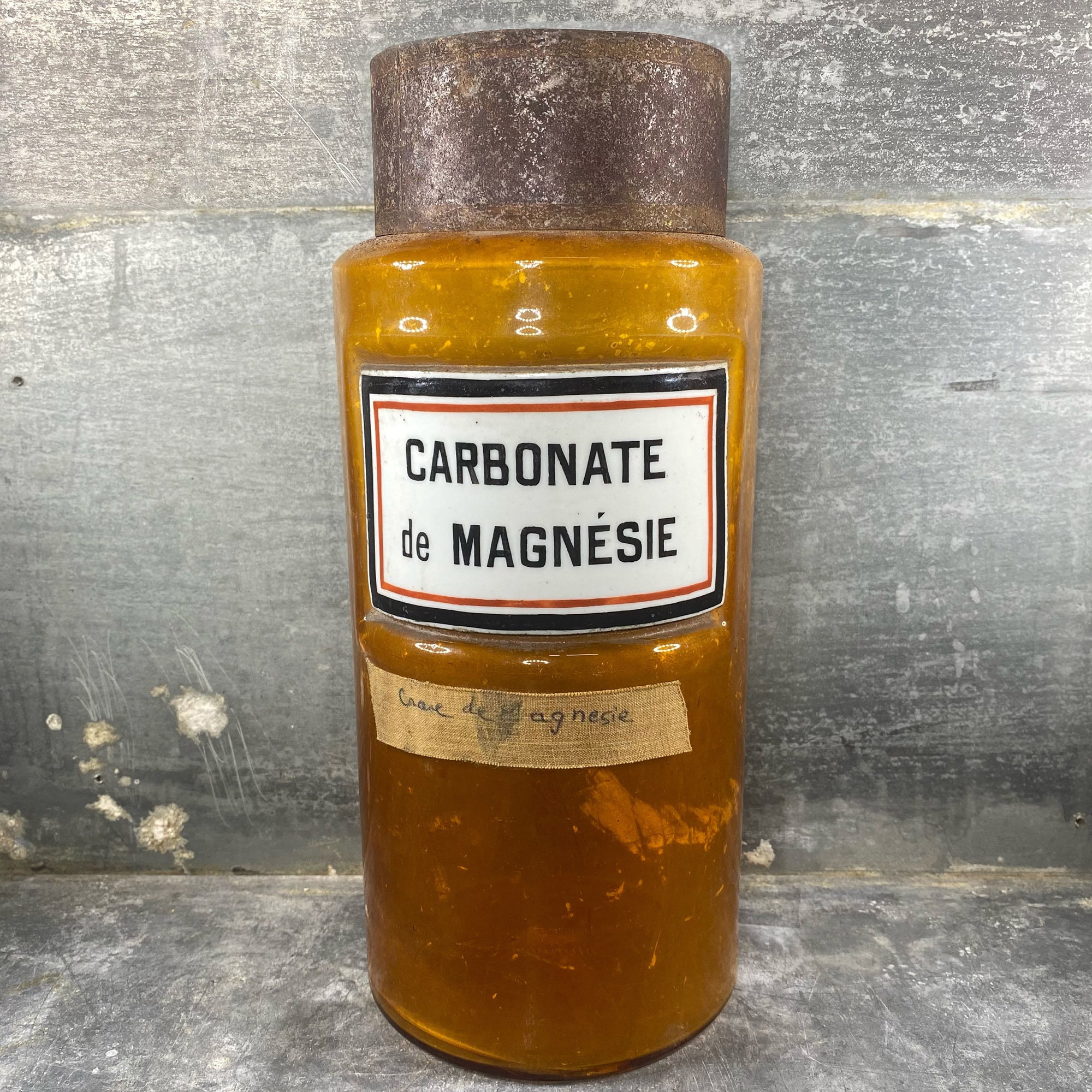 Pot d'apothicaire - Carbonate de Magnésie